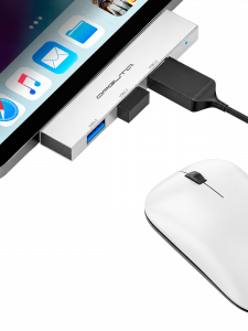 Орбита OT-PCR23 Серебро концентратор USB 2.0/3.0 (3*USB)